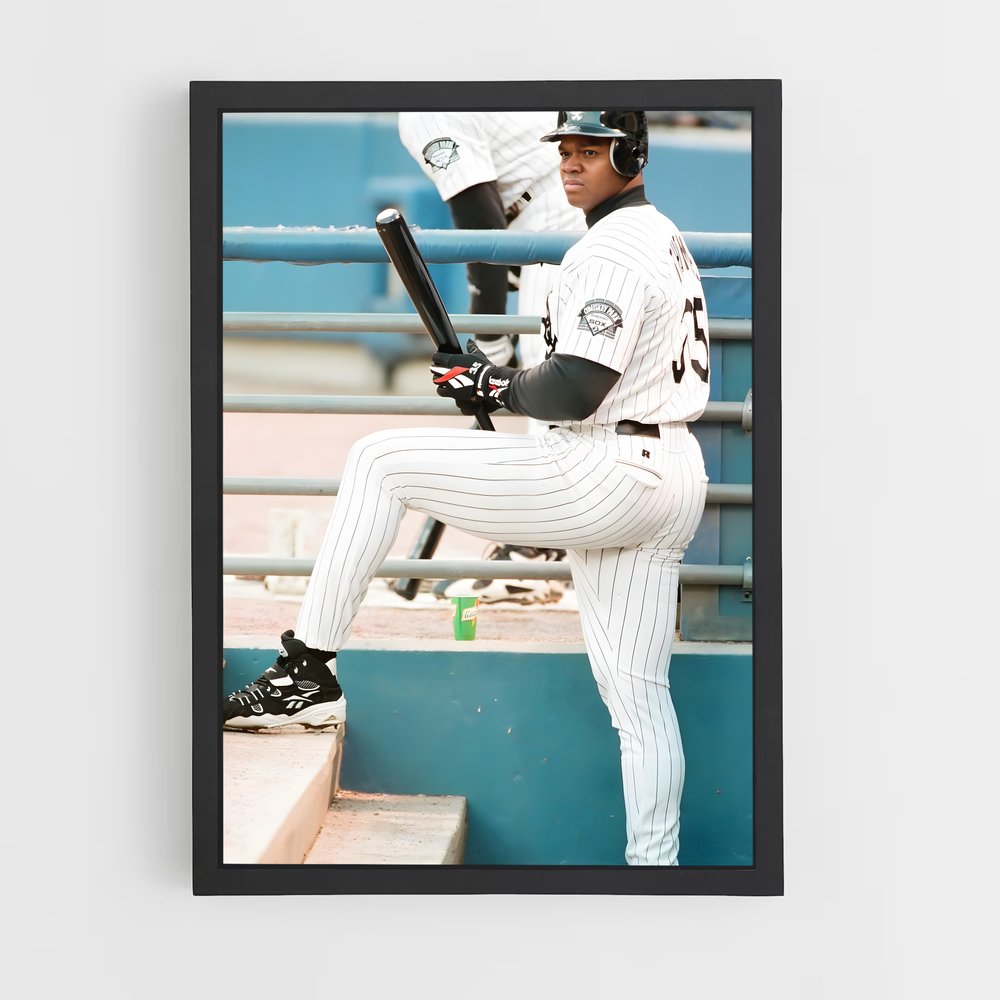 Poster Le Temps d'une Pause – affiche Baseball (vue 2)